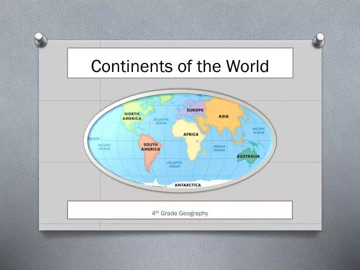 continents of the world