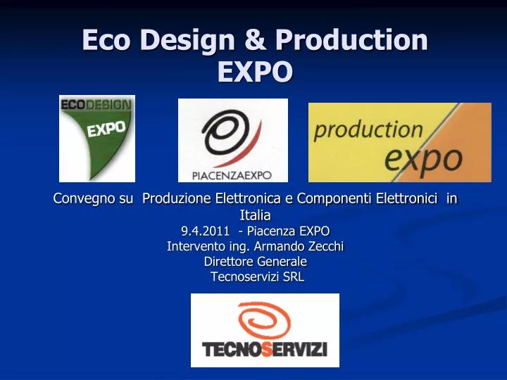 eco design production expo