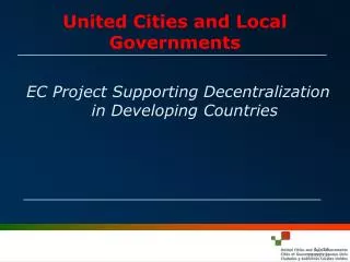 United Cities and Local Governments