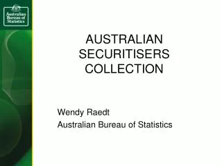 AUSTRALIAN SECURITISERS COLLECTION