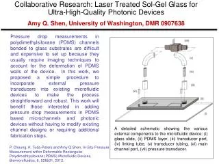 P. Cheung, K. Toda-Peters and Amy Q Shen, In-Situ Pressure