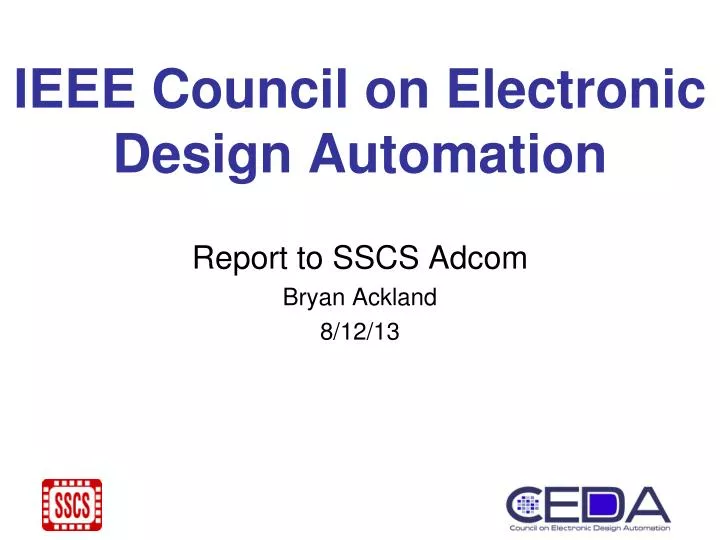 ieee council on electronic design automation