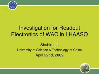 Investigation for Readout Electronics of WAC in LHAASO