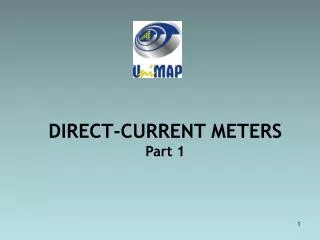 DIRECT-CURRENT METERS Part 1