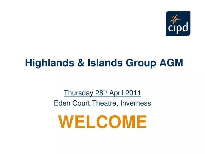 highlands islands group agm