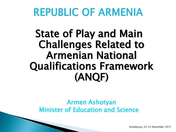 republic of armenia