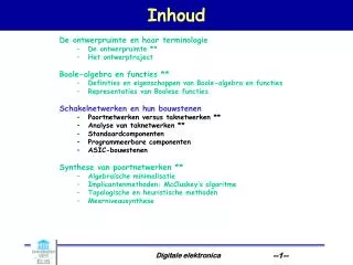 inhoud