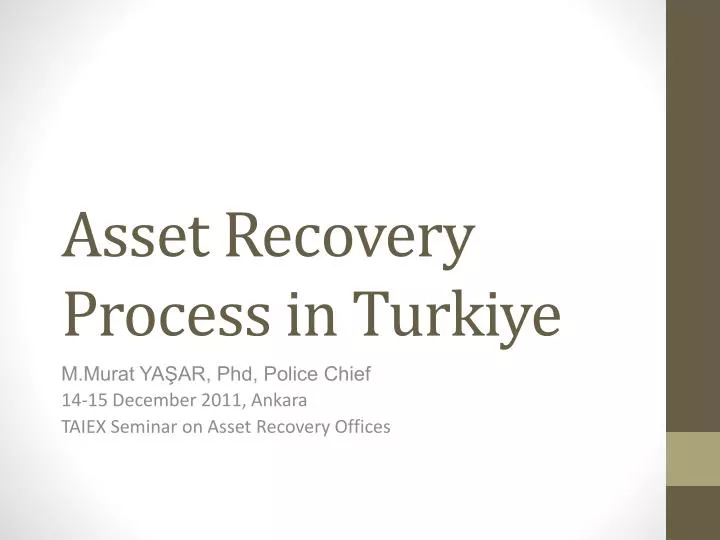 asset recovery process in turkiye