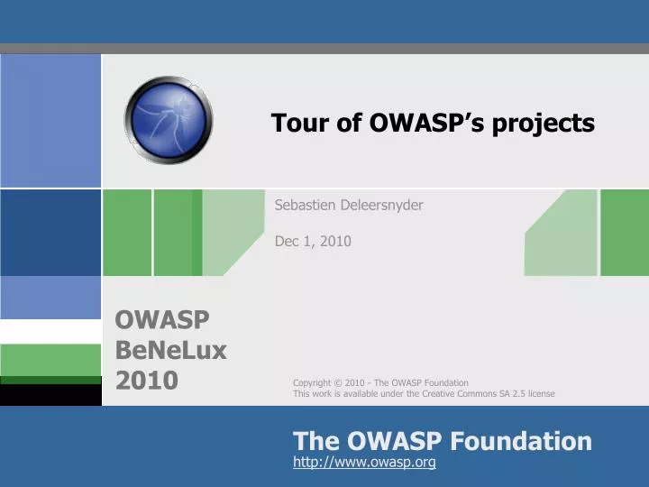 tour of owasp s projects