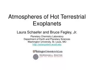 Atmospheres of Hot Terrestrial Exoplanets