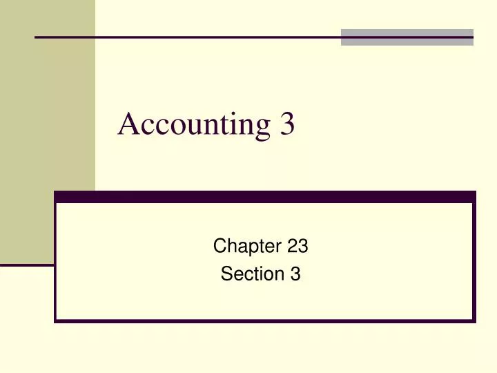 accounting 3