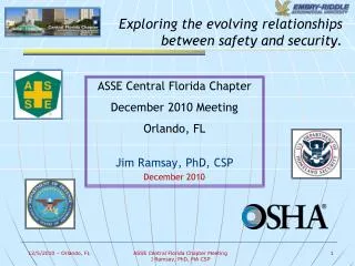 Exploring the evolving relationships between safety and security.