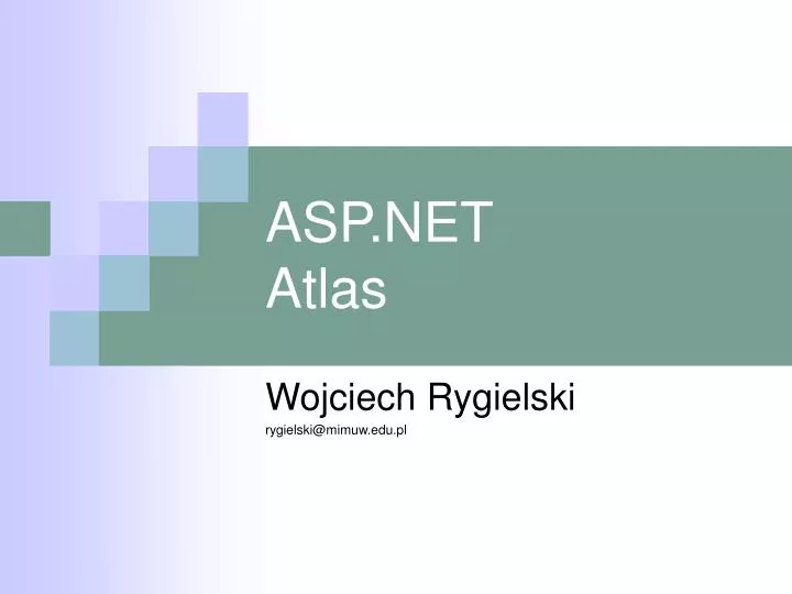 asp net atlas