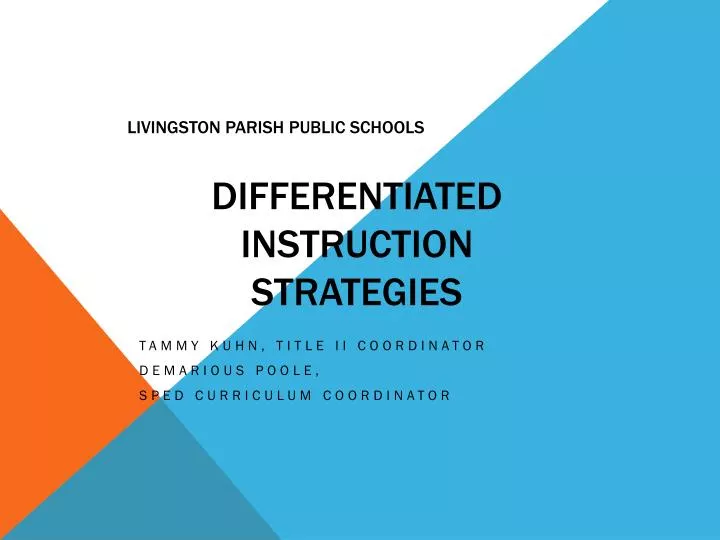 livingston parish public schools