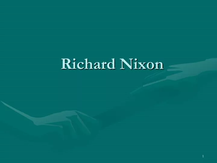 richard nixon