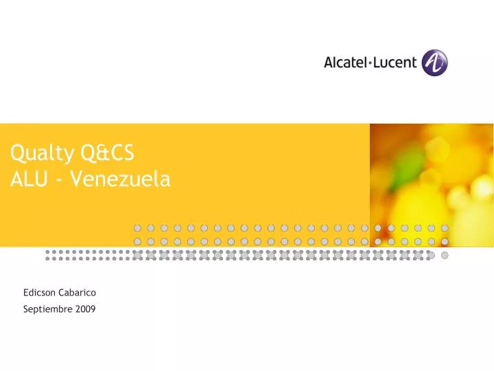 qualty q cs alu venezuela