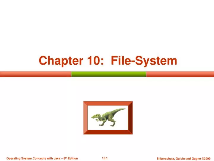 chapter 10 file system
