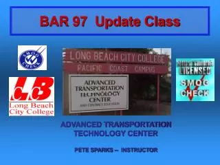 BAR 97 Update Class