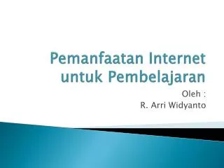 PPT - PEMANFAATAN TIK DI DALAM PEMBELAJARAN PowerPoint Presentation ...