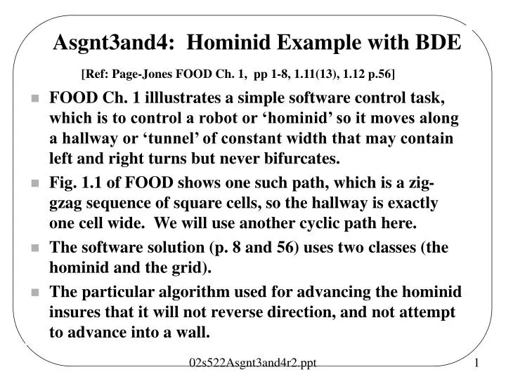 asgnt3and4 hominid example with bde