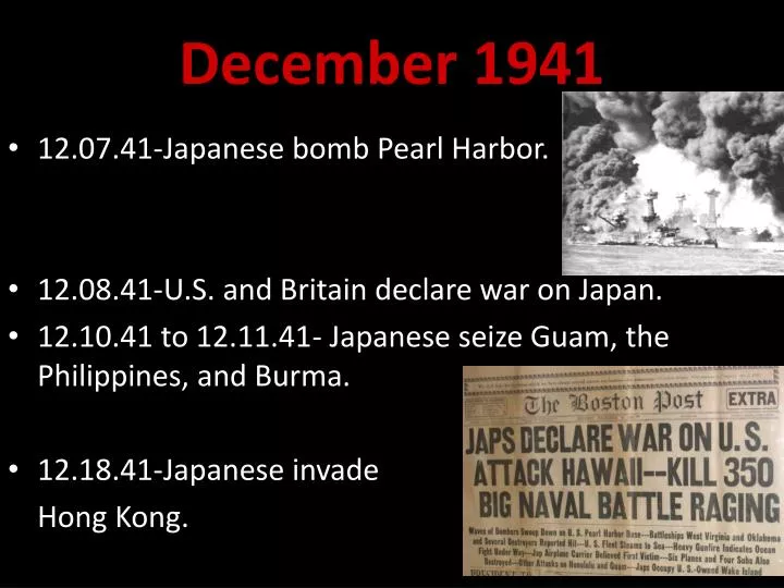 december 1941