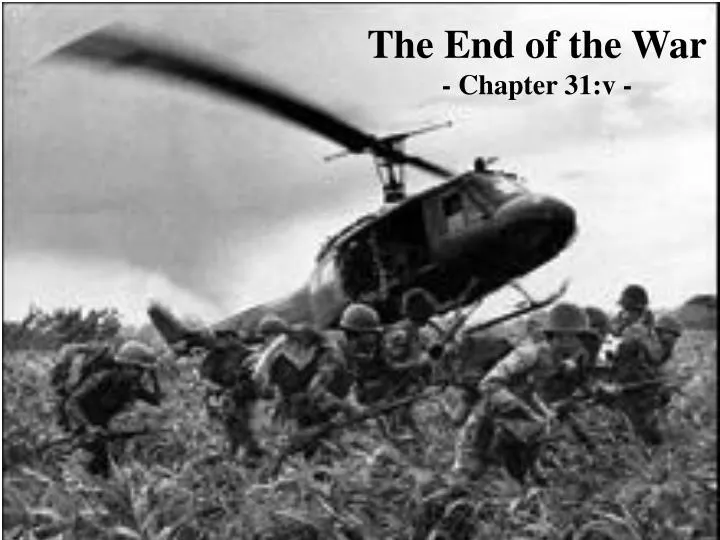 the end of the war chapter 31 v