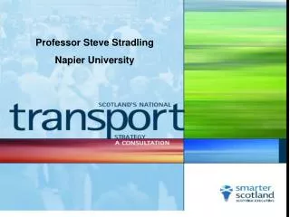 Professor Steve Stradling Napier University