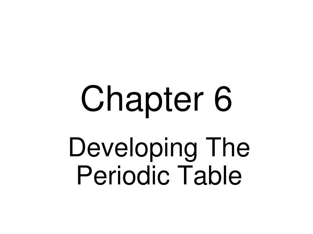 PPT - Chapter 6 PowerPoint Presentation, free download - ID:4285351