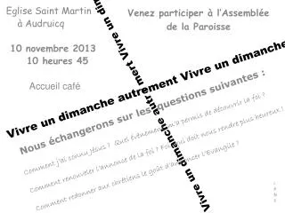 vivre un dimanche autrement vivre un dimanche