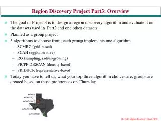 Region Discovery Project Part3: Overview