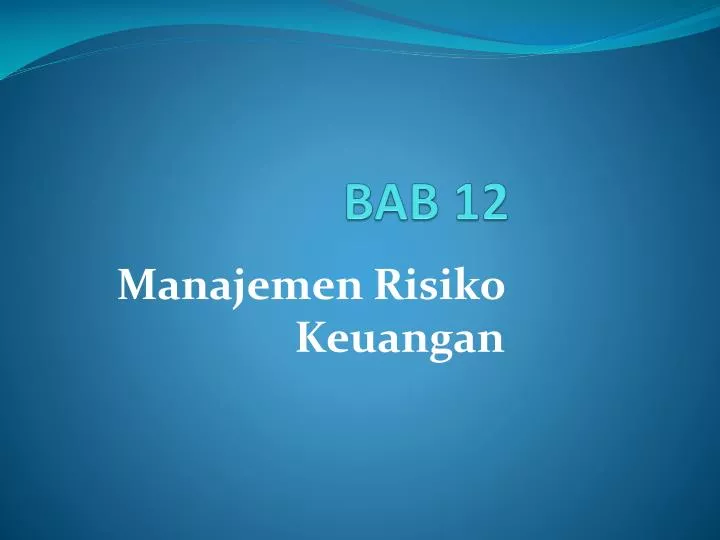 bab 12