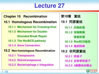 lecture 27