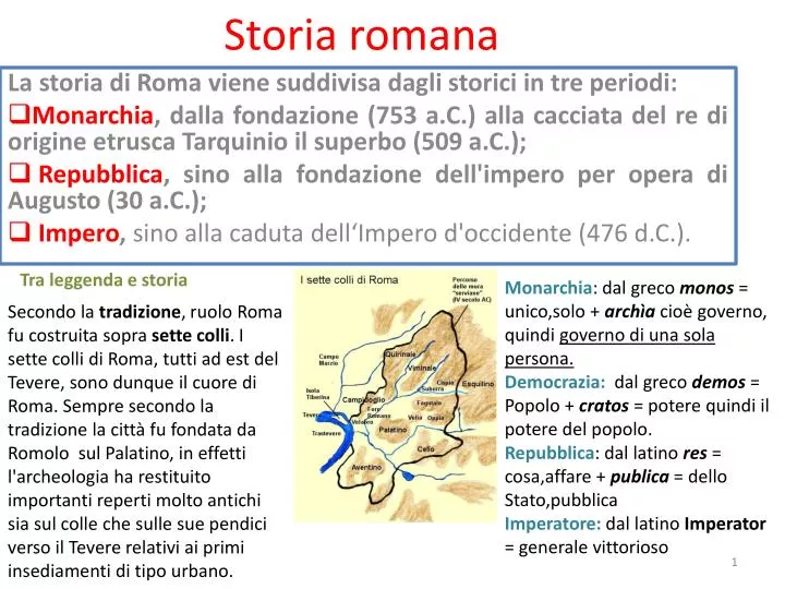 storia romana