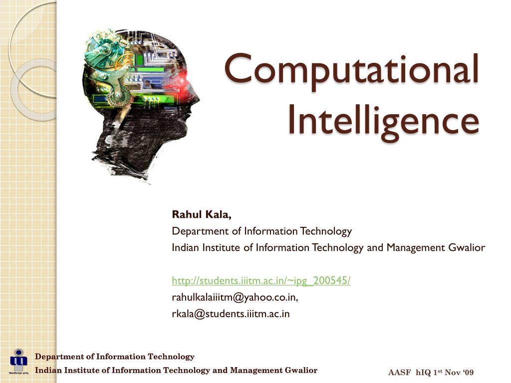 PPT - Computational Intelligence PowerPoint Presentation, free download ...