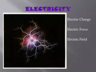 ELECTRICITY