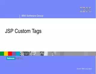 JSP Custom Tags