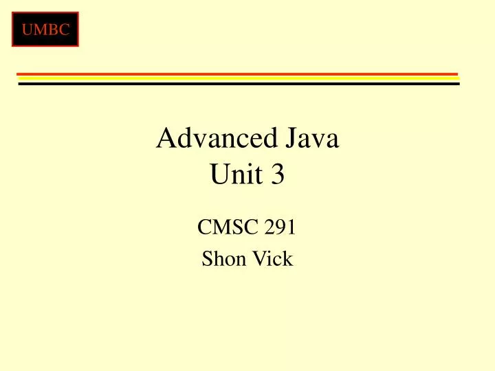 advanced java unit 3