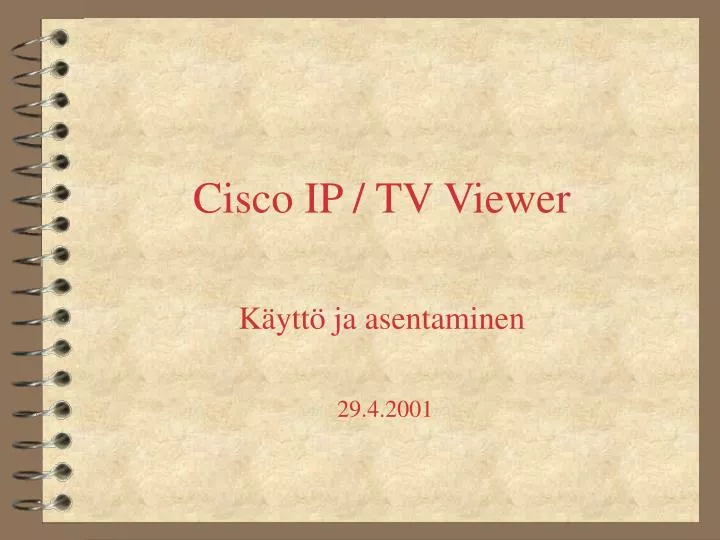 cisco ip tv viewer
