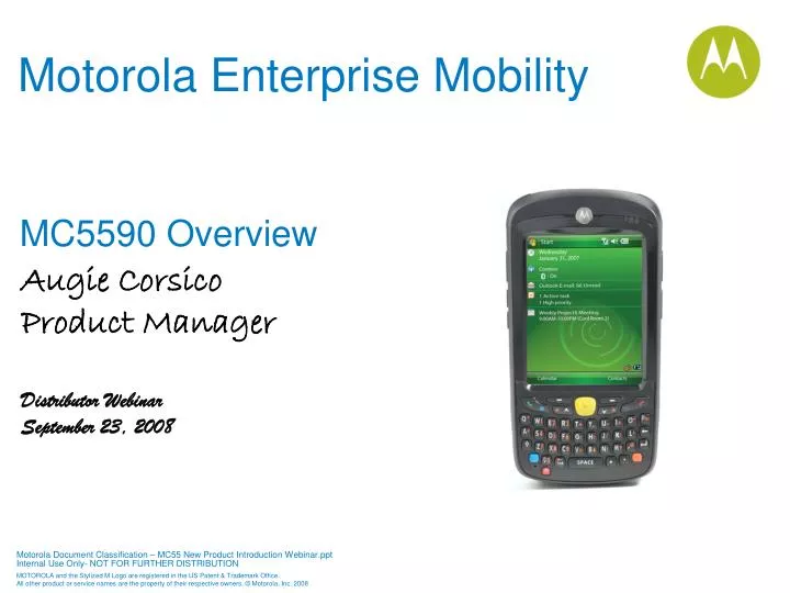 motorola enterprise mobility