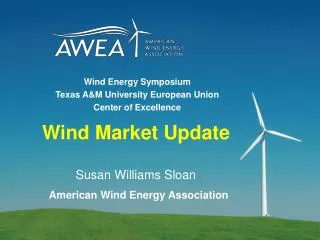 Wind Market Update