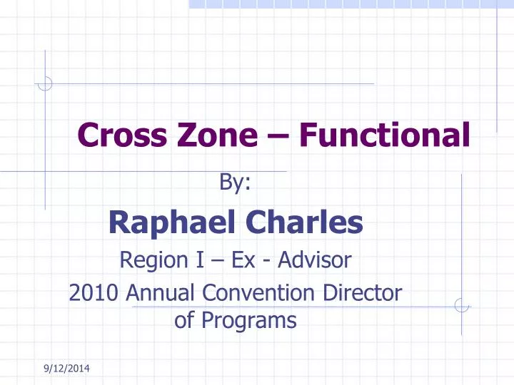 cross zone functional