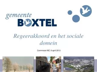 regeerakkoord en het sociale domein