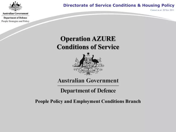 operation azure conditions of service