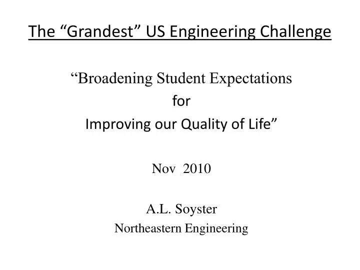 the grandest us engineering challenge