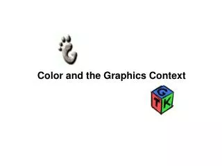 Color and the Graphics Context