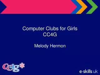 Computer Clubs for Girls CC4G