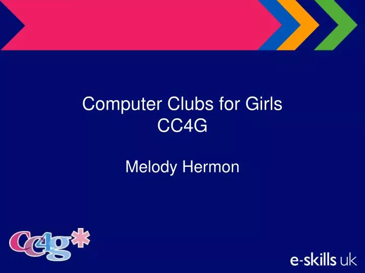 computer clubs for girls cc4g