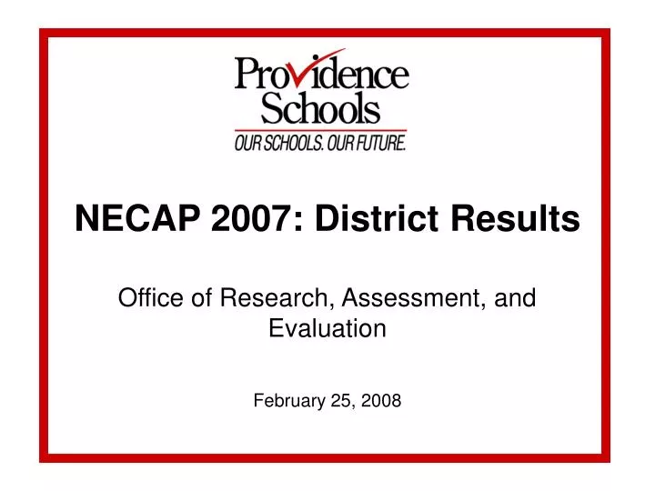 necap 2007 district results