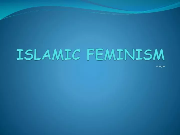 islamic feminism