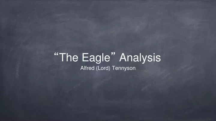 the eagle analysis